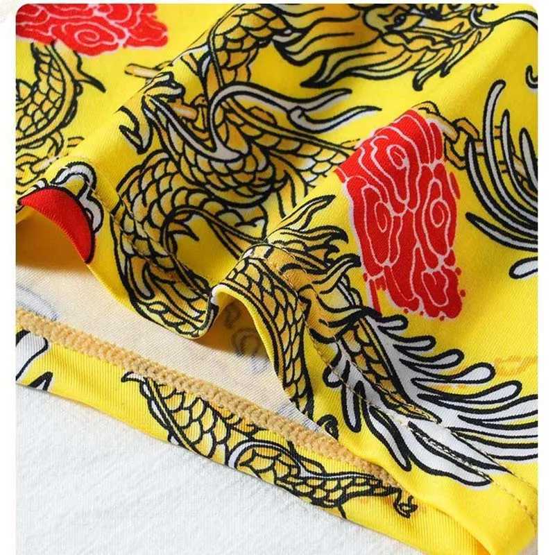 8 pieces/batch of new silk mens underwear mens underwear mens bag shorts boxing underwear sexy mens boxing breathable large size L-6XL X241207