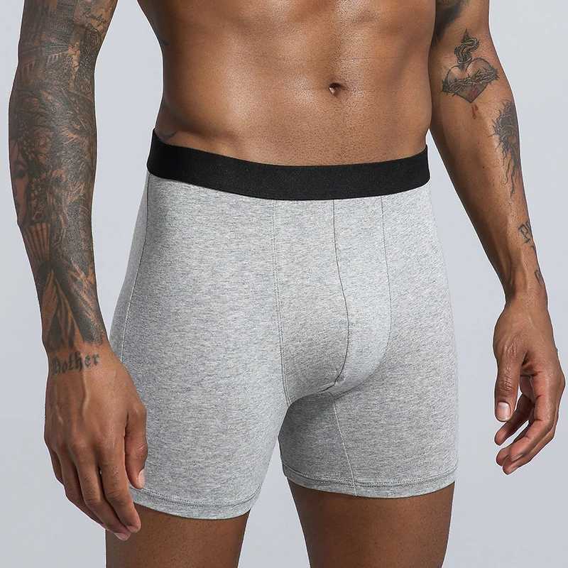 10 pieces of medium length boxing shorts mens underwear cotton mens underwear X241207