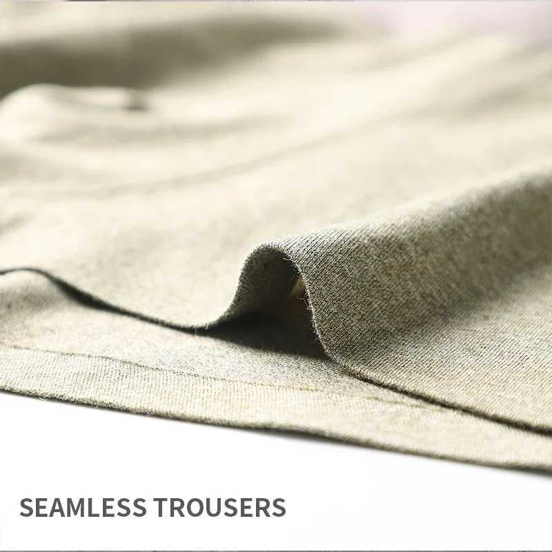 MiiOW 3Pcs 5XL Antibacterial Seamless Underwear Organic Cotton Mens Underwear Boxing Shorts Mens Underwear New PLUS X241207