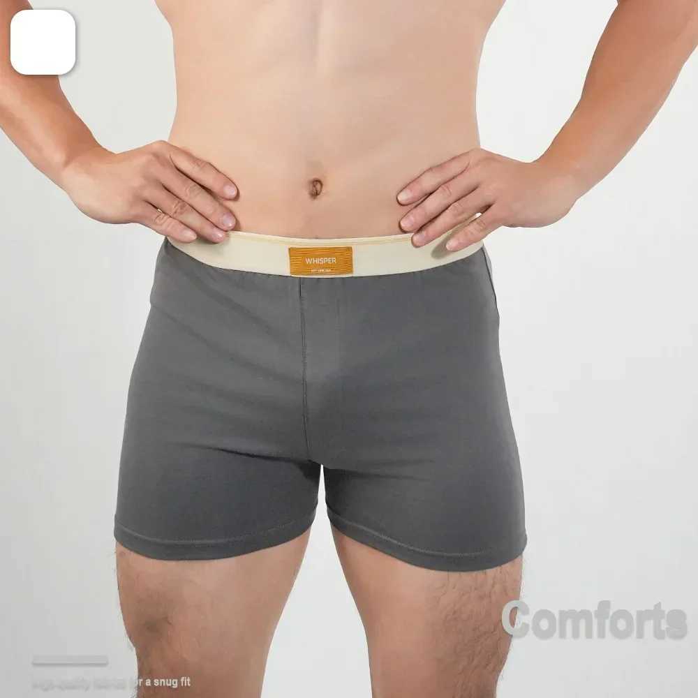 4 pieces of mens underwear cotton boxer sexy mens boxer underwear shorts mens boxing shorts set mens mid waist plus size underwear L-4XL X241207