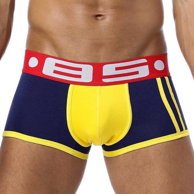 4-piece/batch mens boxing shorts cotton mens underwear Cueca sexy boxing mens underwear sports breathable mens underwear set X241207