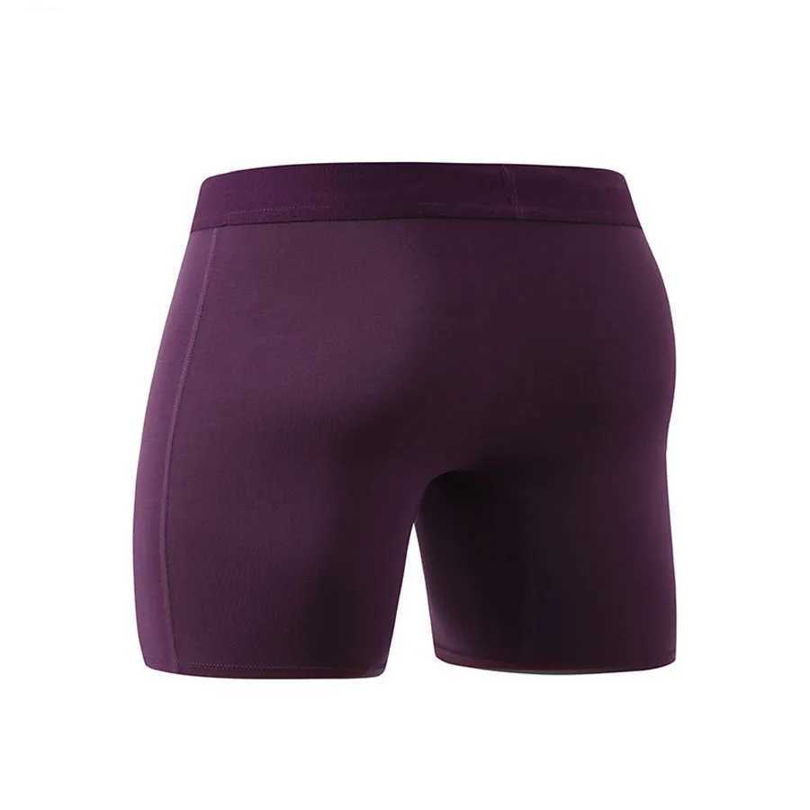 Bamboo fiber underwear mens boxing and underwear mid waist underwear seamless plus size boxing shorts crotch mens underwear X241207