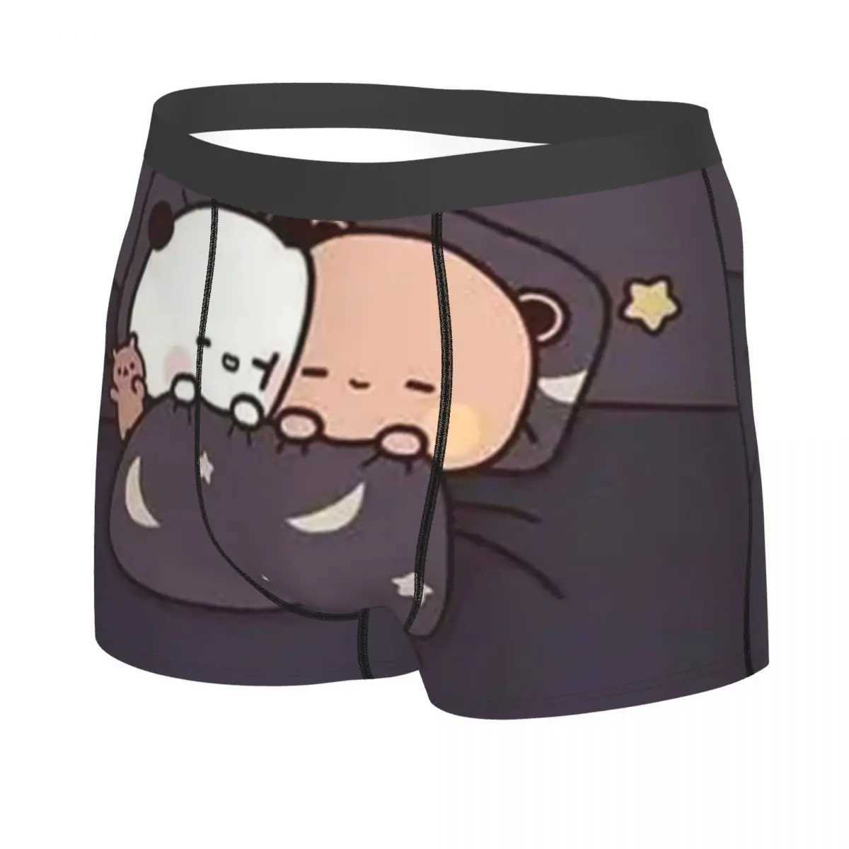 Sleeping boy boxing underwear Bubu Dudu cartoon high breathable underwear high-quality printed shorts birthday gift X241207