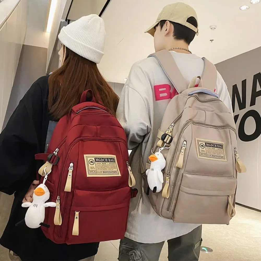 Womens Girl Backpack Cool Leisure Fashion College Laptop Female Student Backpack Travel Nylon Book Fashion Backpack 241206