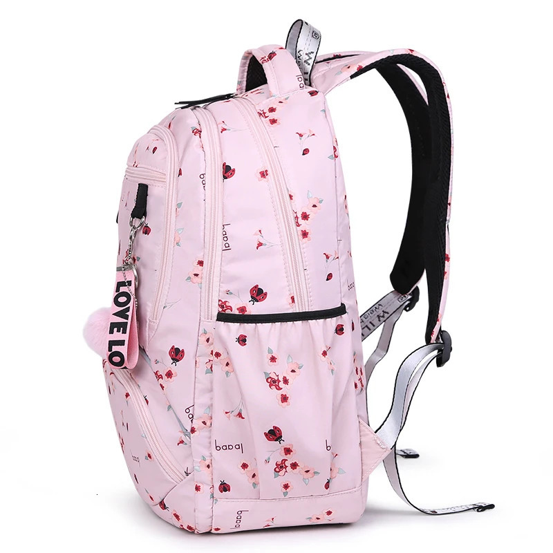 Cute Student School Backpack Printed Waterproof Backpack Junior School Backpack Teen Girls ren Mockhila 241206