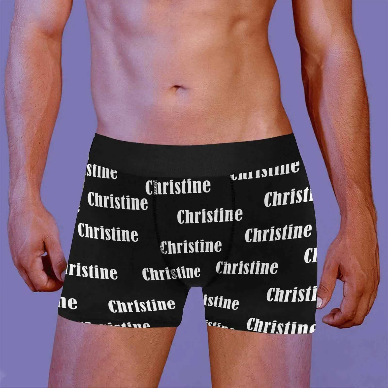 Customized mens boxing socks personalized and fun boxing socks with text patterns Valentines Day gifts X241207