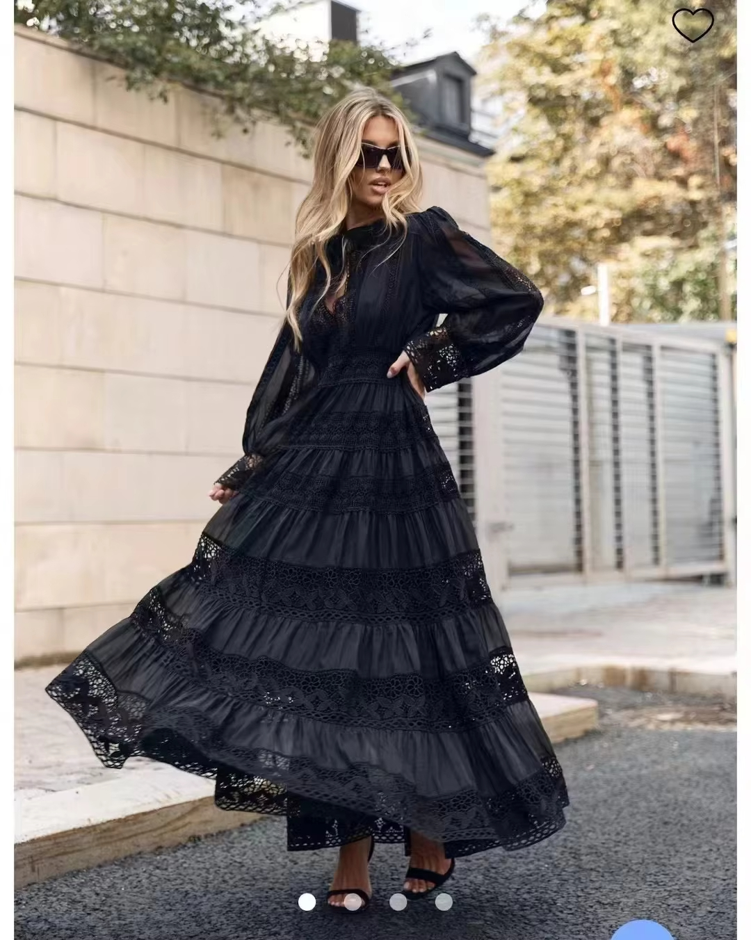 Dresses Summer Bohemian Quality Autumn Lace Embroidery Cotton Muslim Evening Wedding Bridesmaids Dress Shirt Women Long Sleeve Maxi Party Vestido 2025