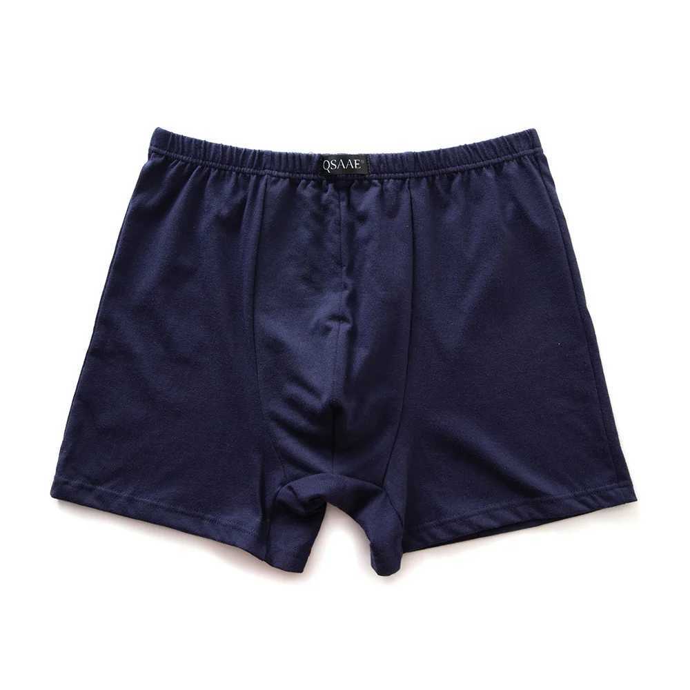 Large size loose mens cotton underwear boxing mens high waist underwear breathable fat large size mens underwear XL-10XL QS7502 X241207