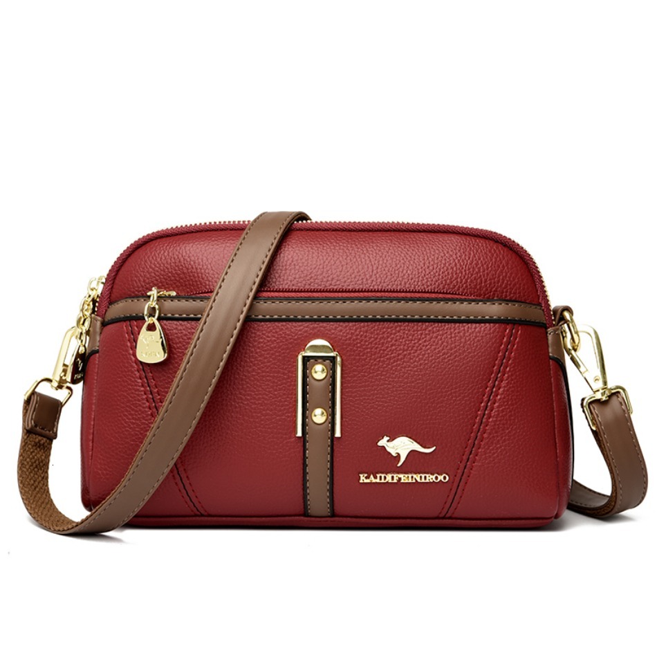 Designer Fashion Shoulder Bag Soft Leather Shoulder Bag High Quality Fashion Women's Handbag