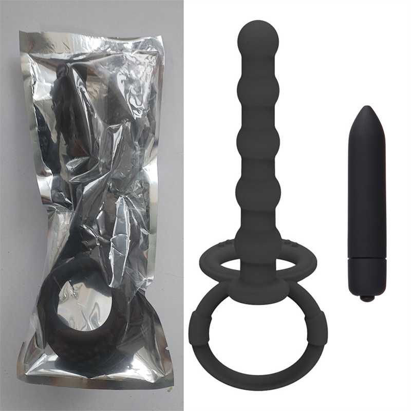 Double Penetration Anal Plug Dildo Big Butt Plug Vibrator For Men Strap On Penis Vagina Plug Adult Sex Toys For Couples