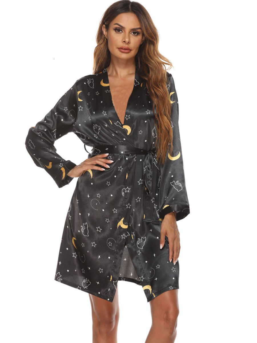 2025 fashion Designer s new women s pajamas women s home clothes bathrobes beach Instagram style vacation