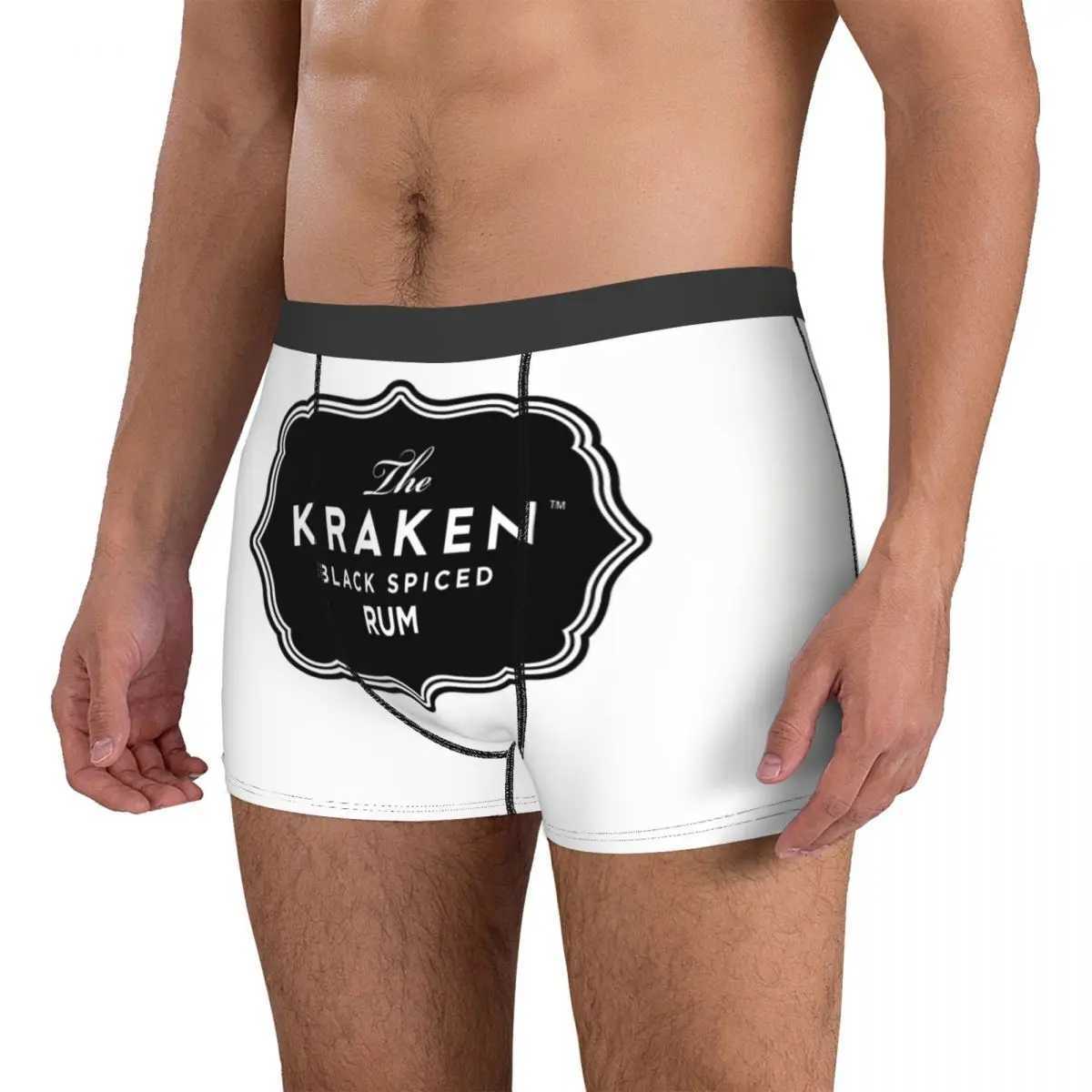 Boxing underwear shorts Kraken rum underwear mens comfortable underwear mens boyfriend gift X241207