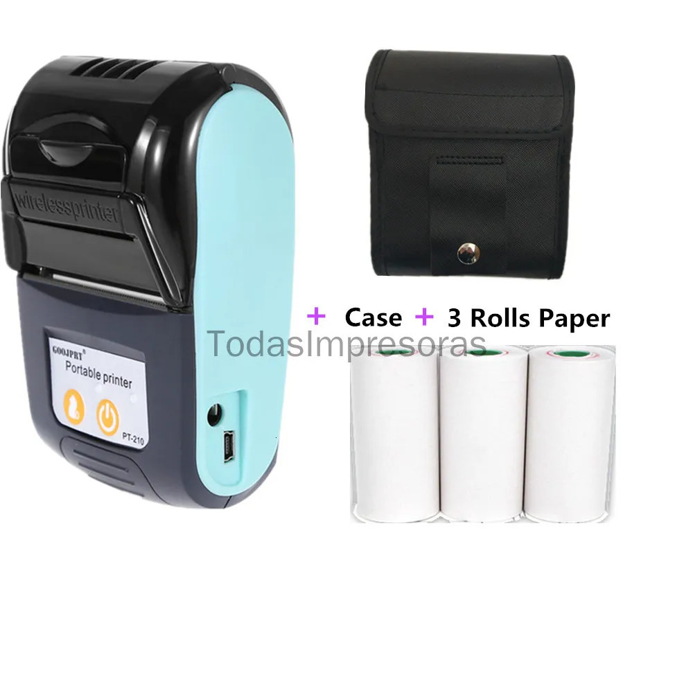 Mini 58mm wireless pocket bill BT printer portable heat sink printer E-Boleta Impreshora Termica mobile phone Android Papel 241206