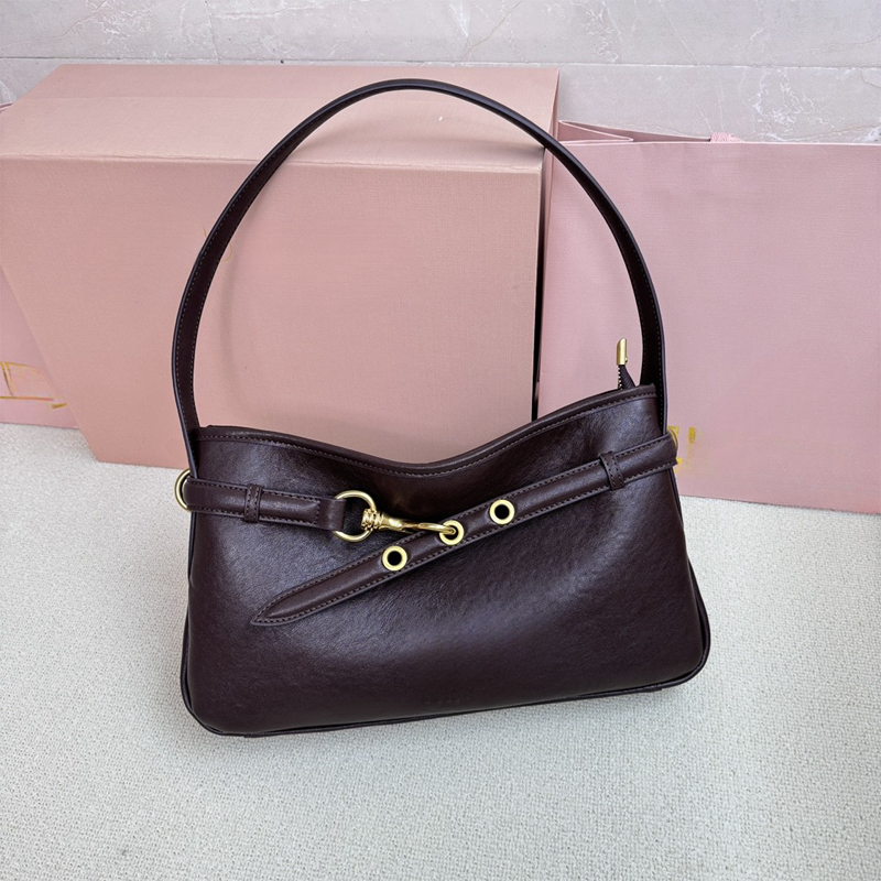 10A Quality Women's Cosmetic Bag, One Shoulder Crossbody Bag, Carrying Armpit Bag, Commuter Tote Bag