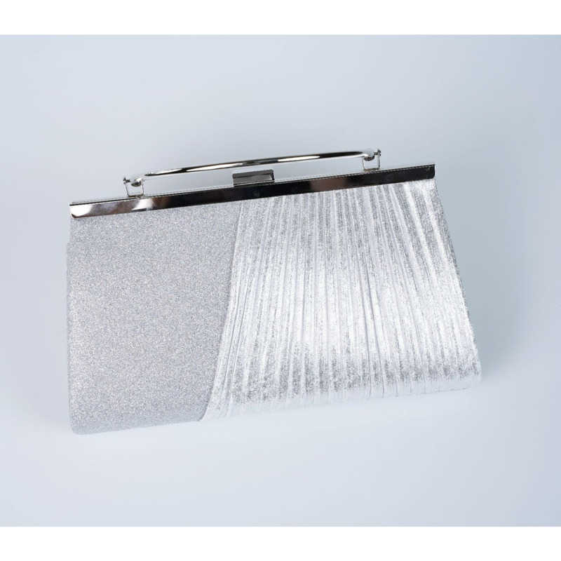 Clutch Bag Wrinkled and Shiny Banquet Bag Handbag with Temperament Hand-held Bag Womens Banquet Bag Diagonal Cross Small Bag Formal Dress Woven Bag 24