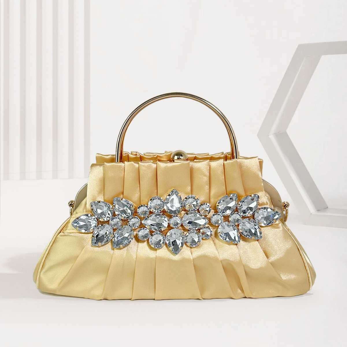 Clutch Bag High-end Celebrity Handbags Dinner Bags Womens Dresses Small Bags Banquet Bags with Diamond Rhinestones Handbags with Cheongsam 240920