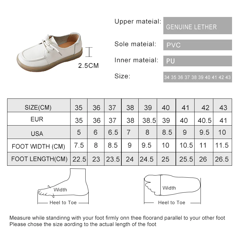 AIYUQI Genuine Leather Sneakers Women Lace-up Women Loafers Casual Flat Cow Tendon Sole Nurse Shoes Women
