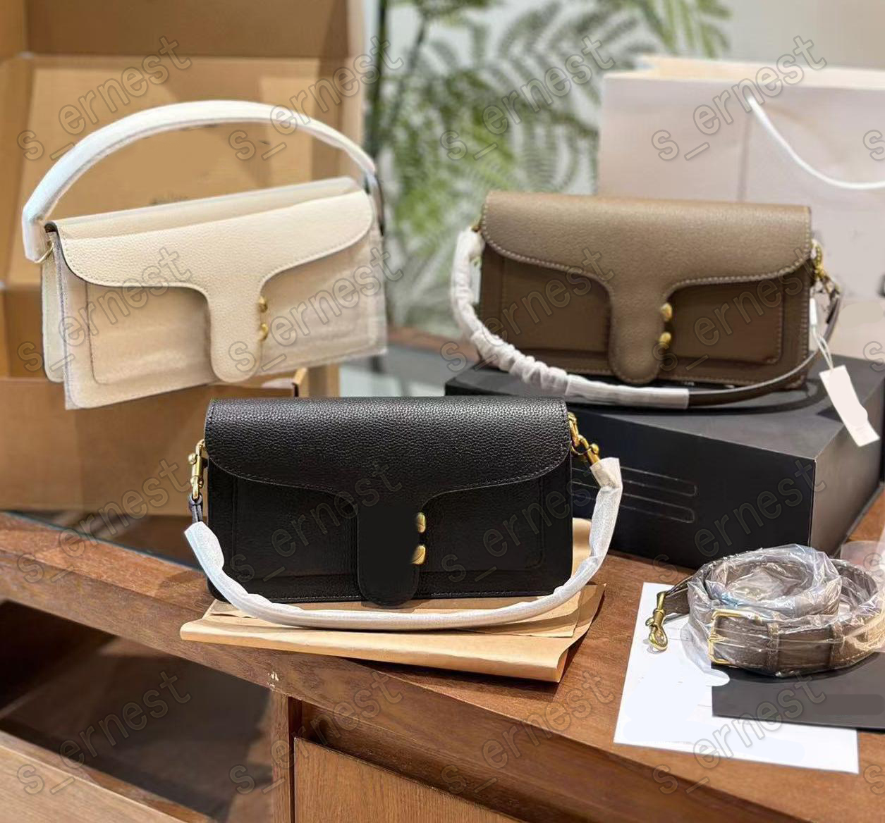 Women handbag designer tabby bag shoulder bag leather lady Fashion Trend Single crossbody bag