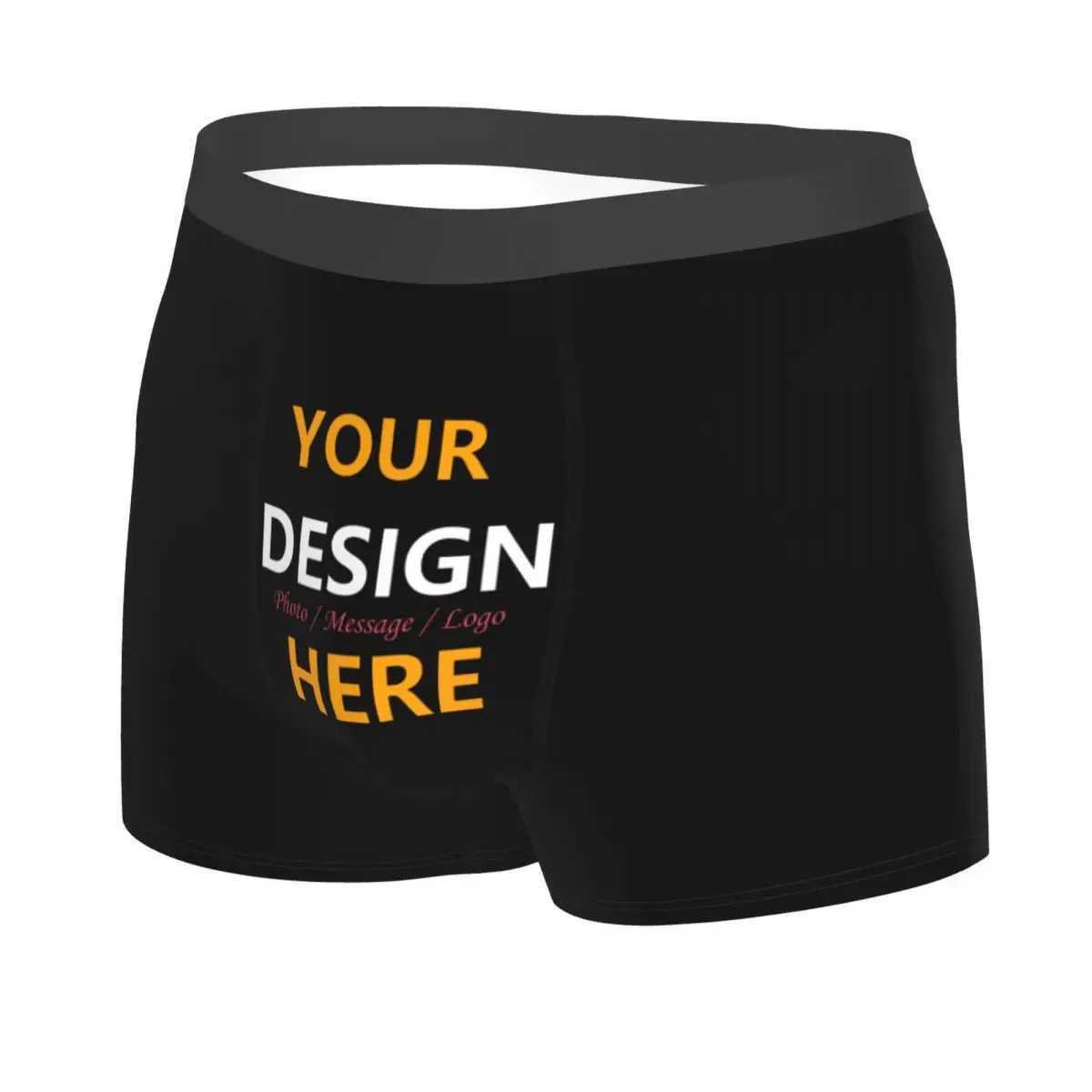 Customize your design here with personalized printing for mens underwear boxer shorts and mens soft underwear X241207