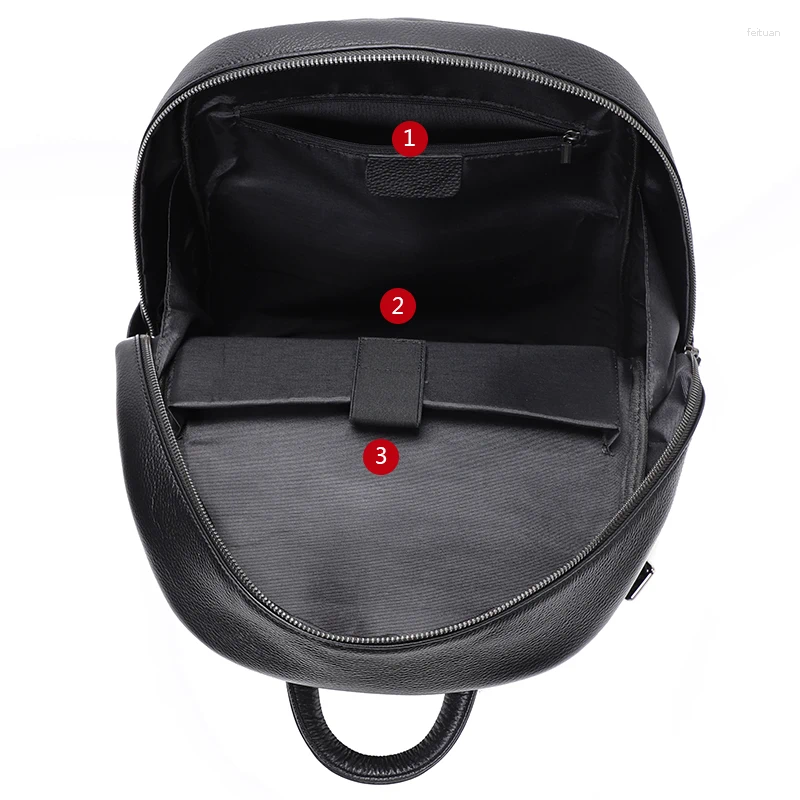 Genuine Leather Backpack Men - Natural Skin, Durable & Stylish hot School Bag for Students, College, Travel