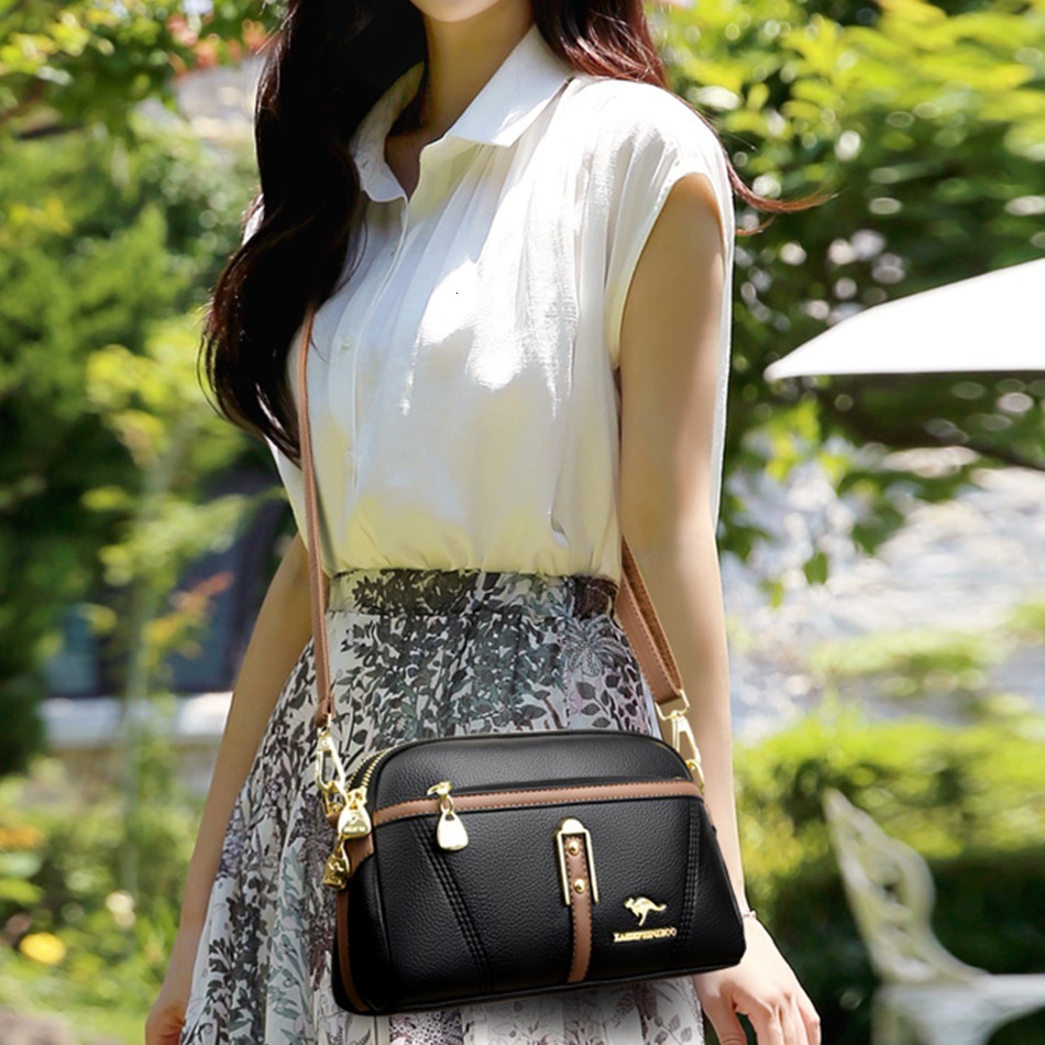 Designer Fashion Shoulder Bag Soft Leather Shoulder Bag High Quality Fashion Women's Handbag
