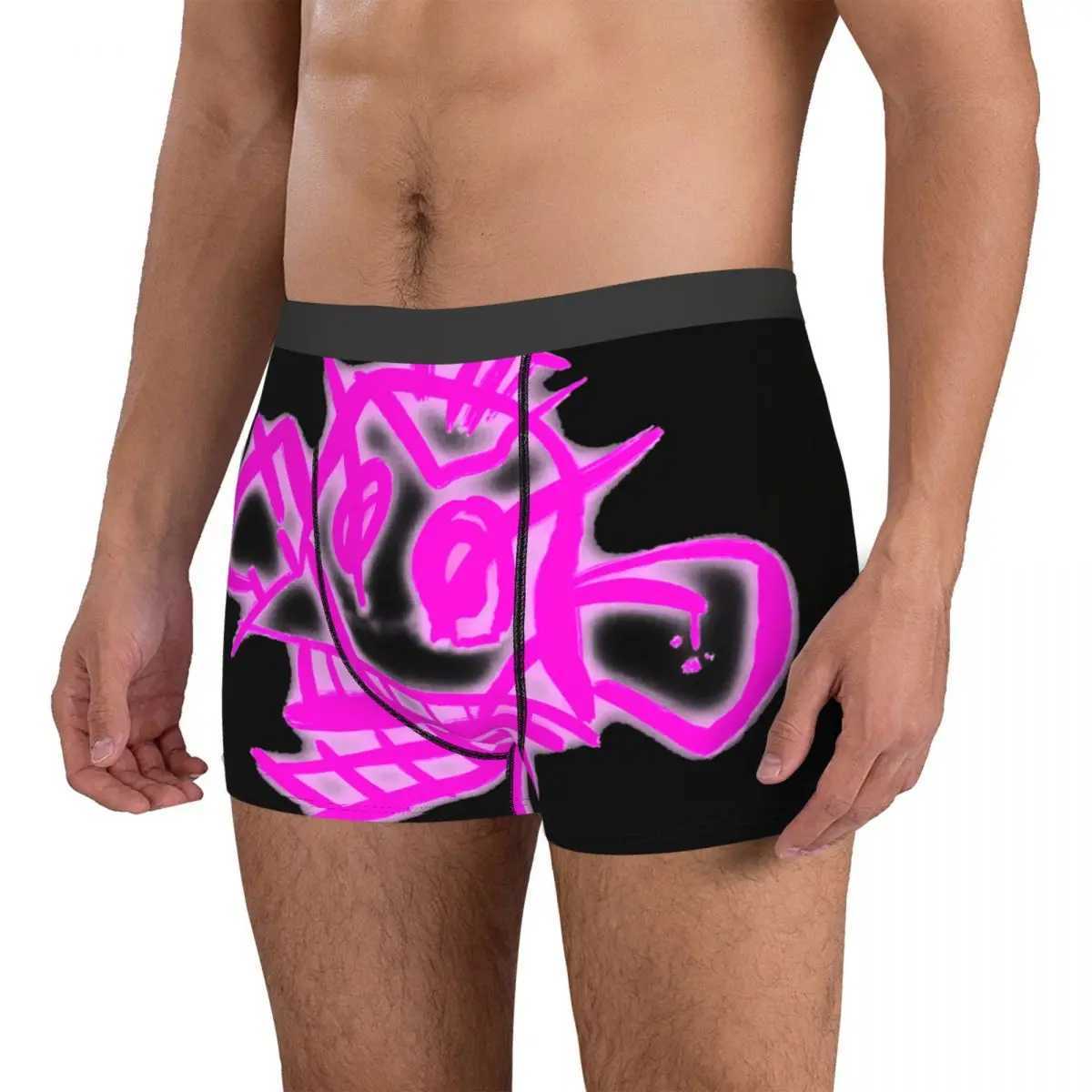 Jinx Monkey GrAFfiti Mans Boxer Brief Arcane of Legends Animation Highly Breathable Underwear Print Shorts Birthday Gift X241207