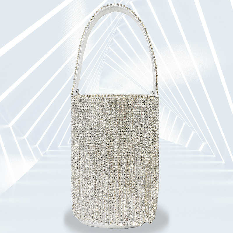 Clutch Bag Urban Minimalist Womens Hand-held Commuting Bag with Large Capacity Drawstring Versatile and High-end Crossbody Bag 240920