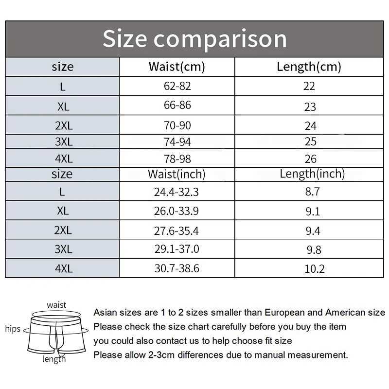 Mens cotton underwear striped underwear new underwear sexy underwear boxing solid color mens shorts mens boxing shorts X241207