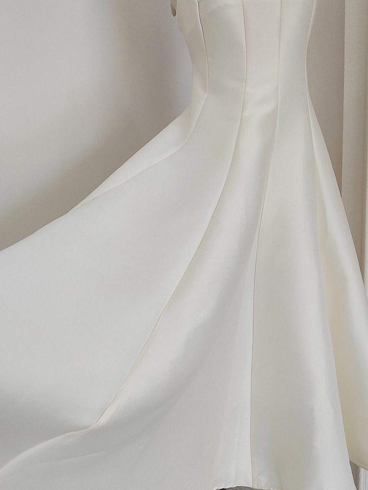 Dresses Thick Satin Spaghetti Strap Wedding Party Dress For Women Hepburn Style Slash Neck Backless Solid A-E Pleated Prom Vestido 2025