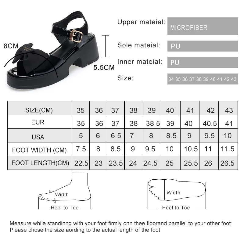 AIYUQI Girls Sandals Summer Hollow Women's Sandals Mid Heel Fashion Bow Sandals Ladies