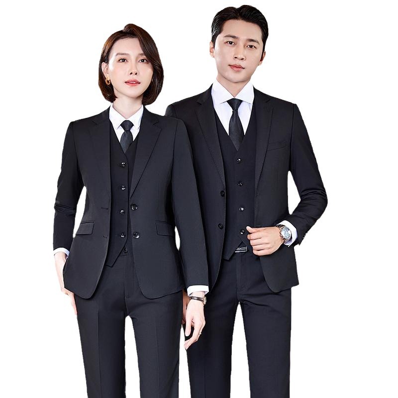 K9256 White-collar temperament work clothes suit groom uniform jacket