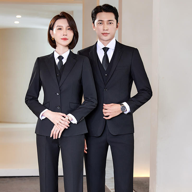 K9256 White-collar temperament work clothes suit groom uniform jacket