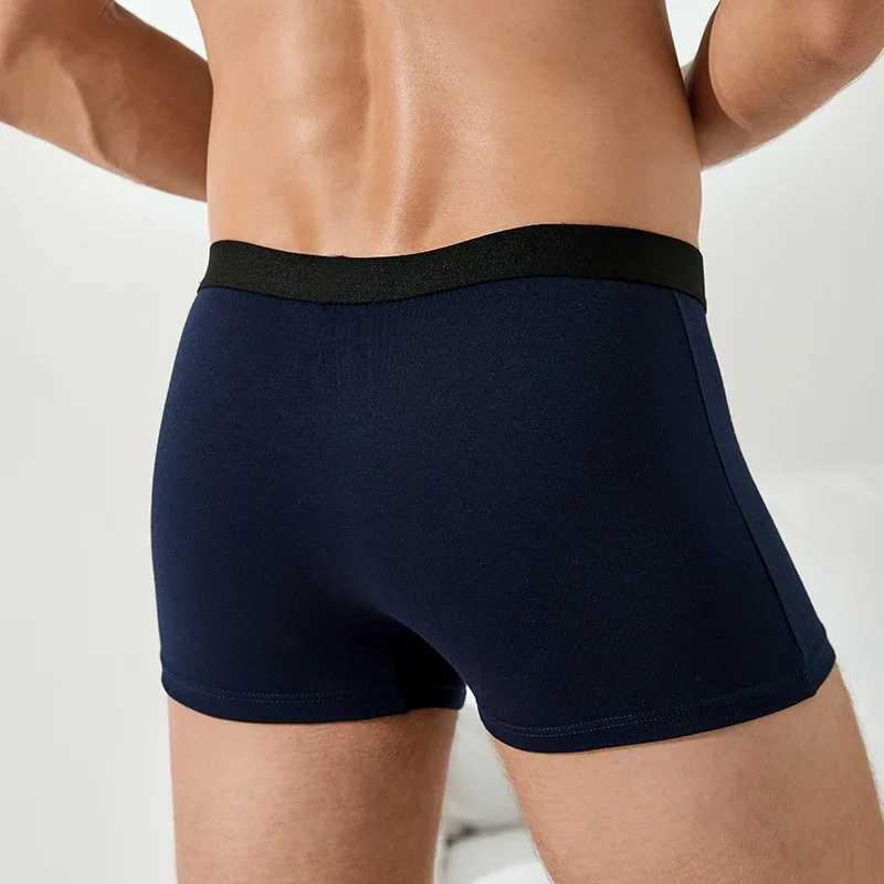 Size L-5XL cotton underwear mens boxing close fitting underwear mens boxing hot shorts mens sexy underwear X241207