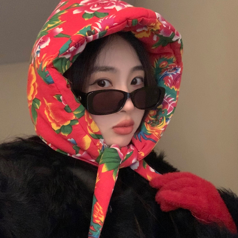 Free shipping Women Winter Knitted Beanie Woolen Hat Warm Faux Fur Pom Beanies Hats Female Bonnet Beanie Caps colorfull Hats