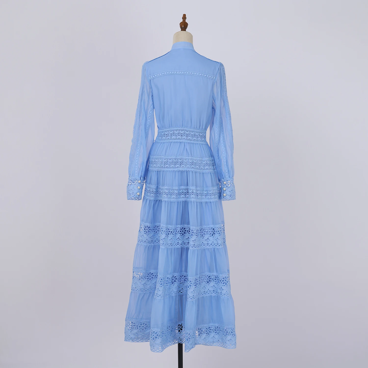 Dresses Summer Bohemian Quality Autumn Lace Embroidery Cotton Muslim Evening Wedding Bridesmaids Dress Shirt Women Long Sleeve Maxi Party Vestido 2025
