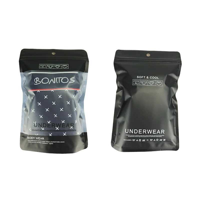 Mens underwear front open underwear mens boxing shorts X241207