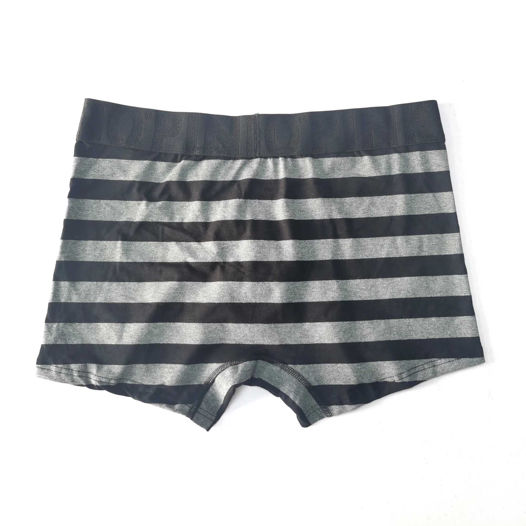 Pinkhero Fashion lingerie striped mens underwear including high-quality cotton boxer underwear and mens underwear X241207