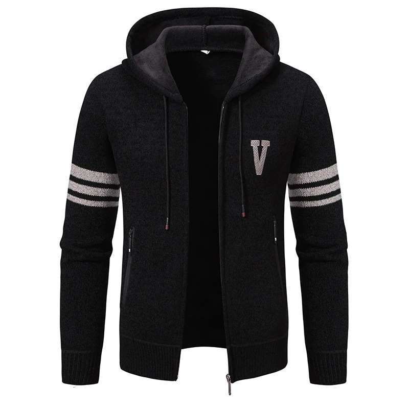 M-3XL Mens Thick Sweater Open 241205