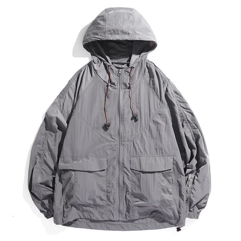 Summer UPF50 UV Sun Protection Skin Coats MenWomen Unisex Outdoor Sportswear UltraLight Windbreaker Man Hooded Casual Jackets 241202