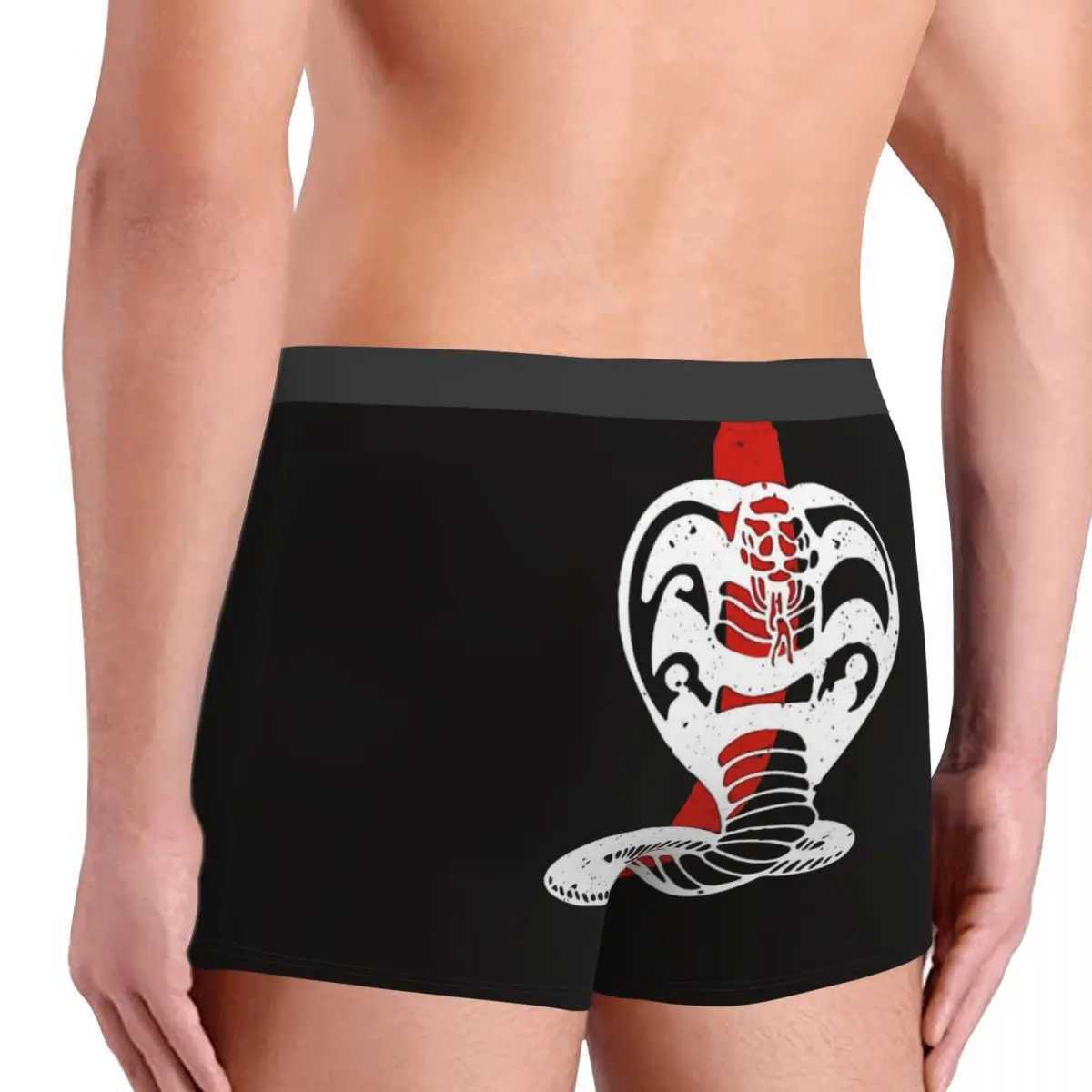 Cobra Kai snake underwear cotton underwear mens underwear printed shorts boxing underwear X241207