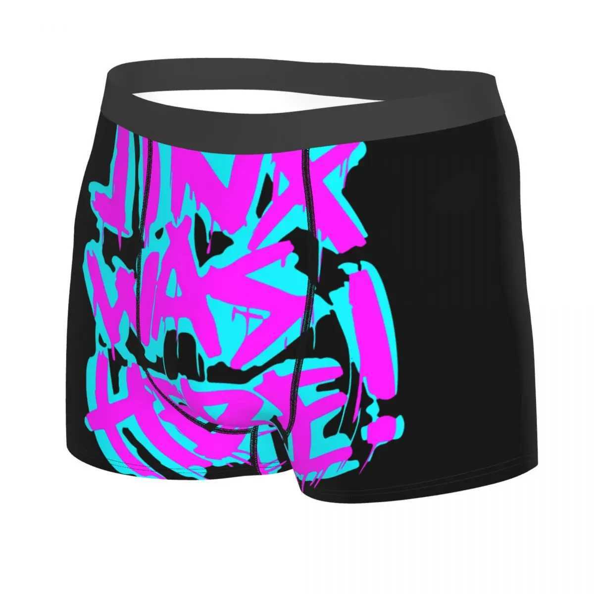 Jinx is a cool man here boxer underwear lingerie mysterious alliance animation highly breathable sexy shorts gift creativity X241207