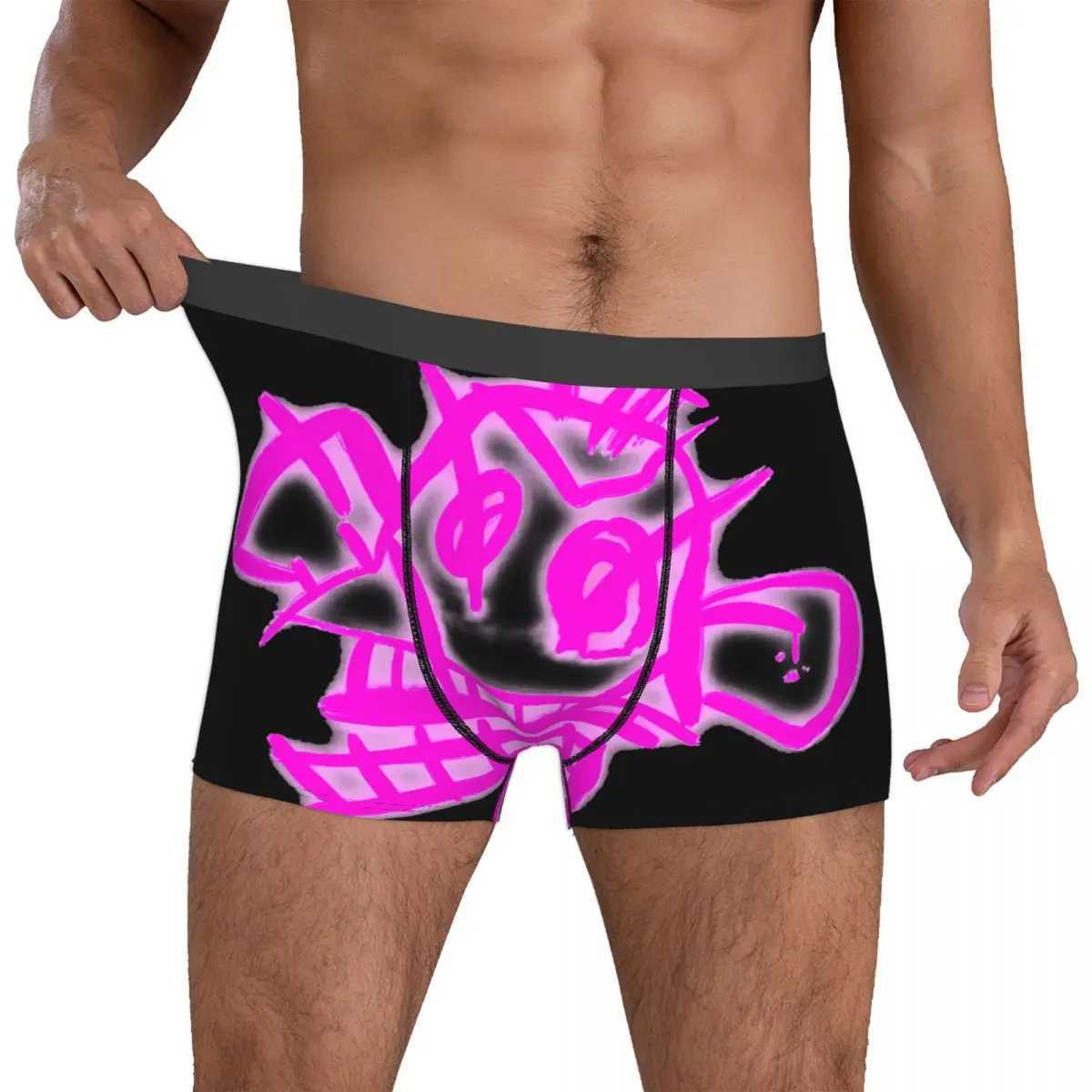 Jinx Monkey GrAFfiti Mans Boxer Brief Arcane of Legends Animation Highly Breathable Underwear Print Shorts Birthday Gift X241207