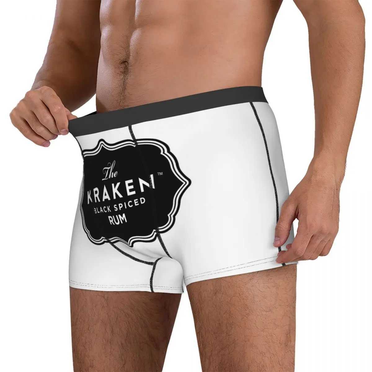 Boxing underwear shorts Kraken rum underwear mens comfortable underwear mens boyfriend gift X241207