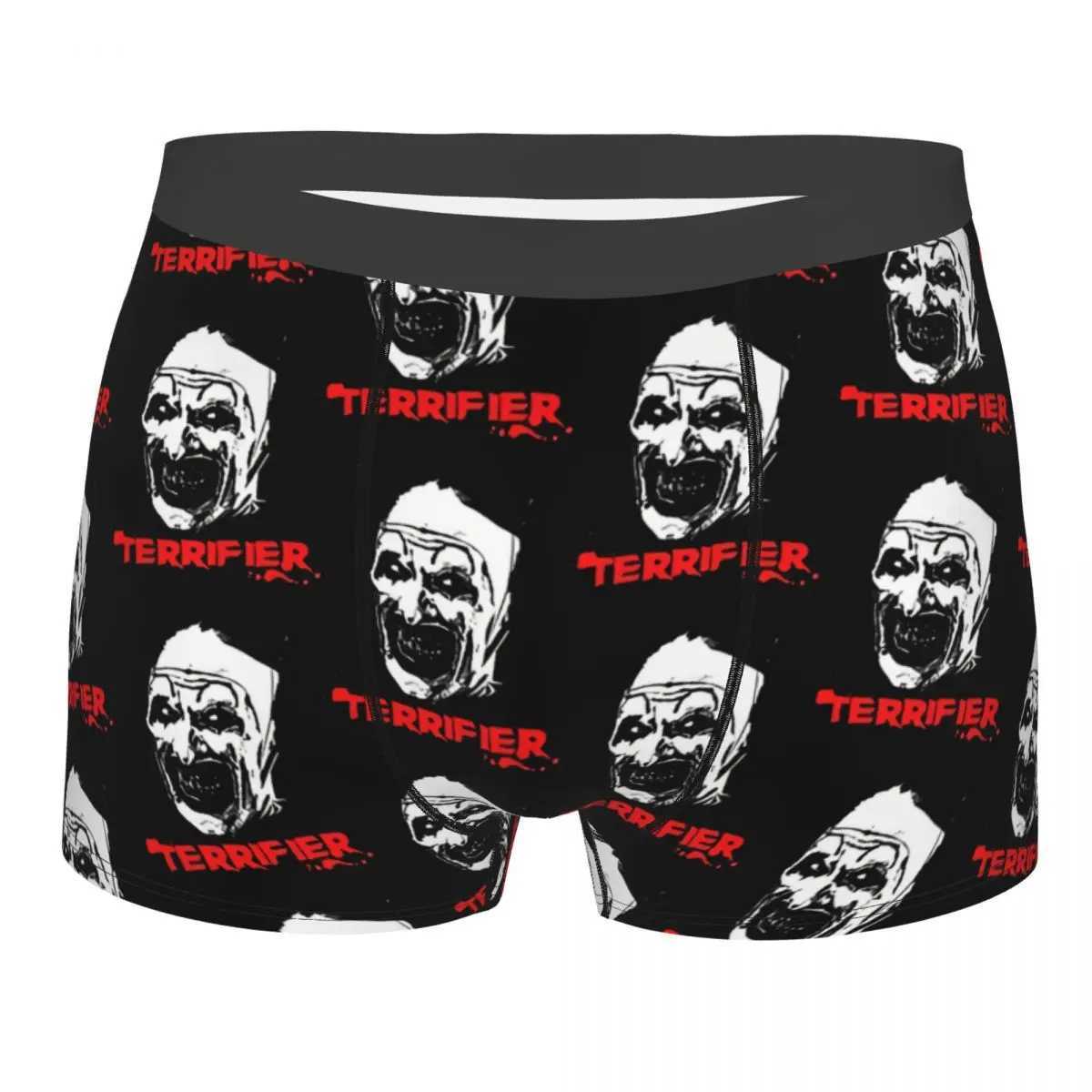 Terrifier Mens Boxer Underwear Horror Movie High Breathable Underwear High Quality Printed Shorts Birthday Gift X241207