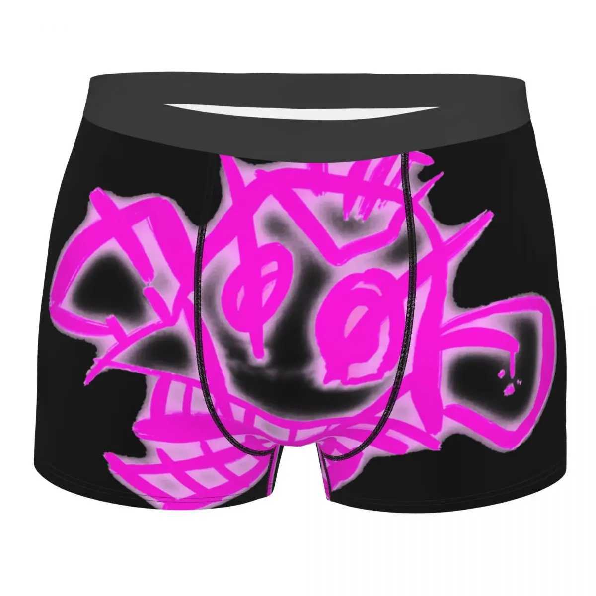 Jinx Monkey GrAFfiti Mans Boxer Brief Arcane of Legends Animation Highly Breathable Underwear Print Shorts Birthday Gift X241207
