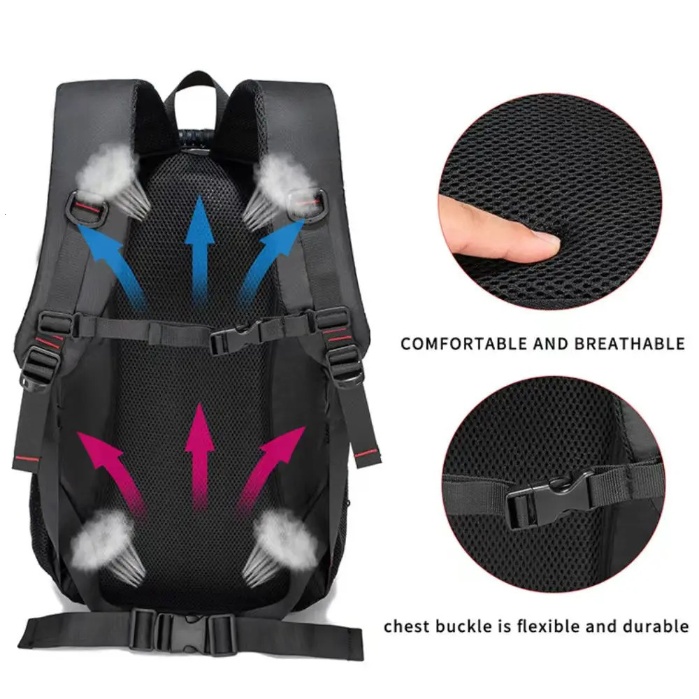 Large capacity crossborder hiking backpack mens travel European and American outdoor lug 241203