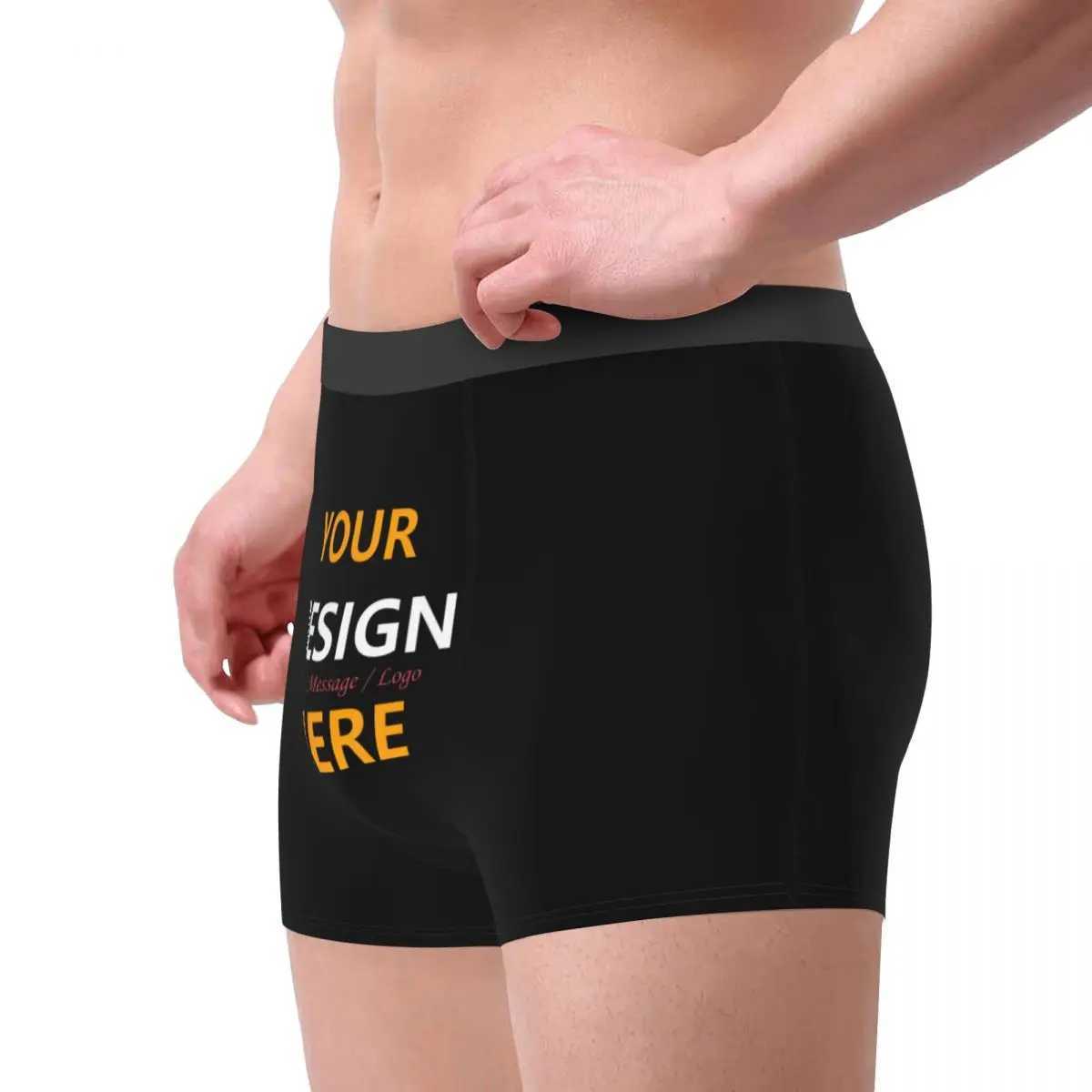 Customize your design here with personalized printing for mens underwear boxer shorts and mens soft underwear X241207