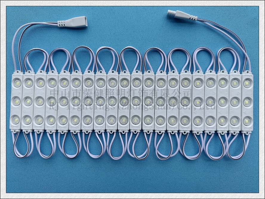high voltage 110V / 220V input LED Light Module for Sign Letter 64mm*12mm SMD 3030 1.6W no Need Transformer Each 1 Module can be Cut