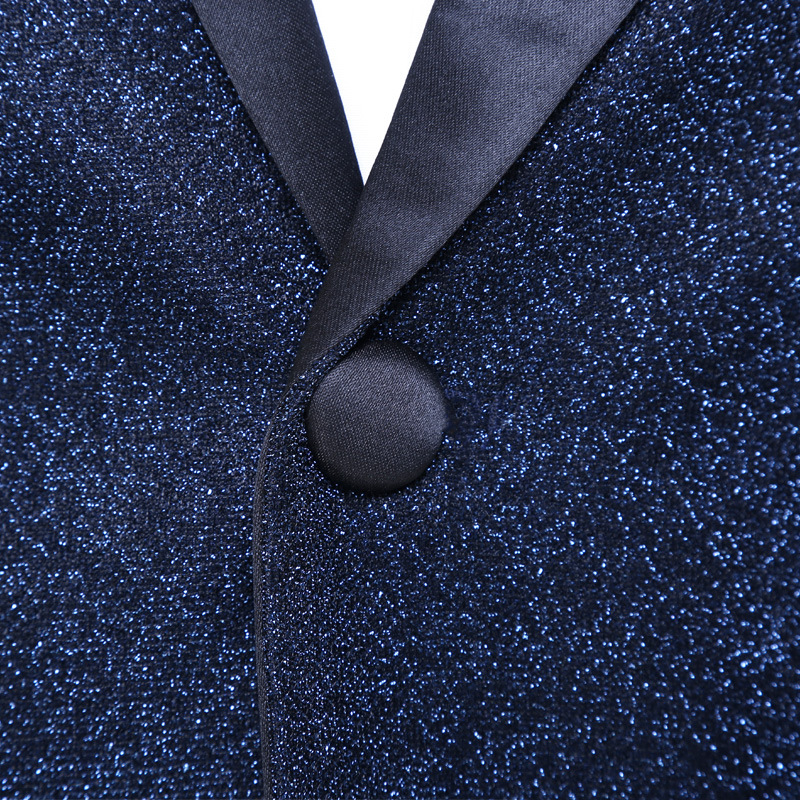 K692 Men's Large Size Single-Breasted One Button Two Piece Suit