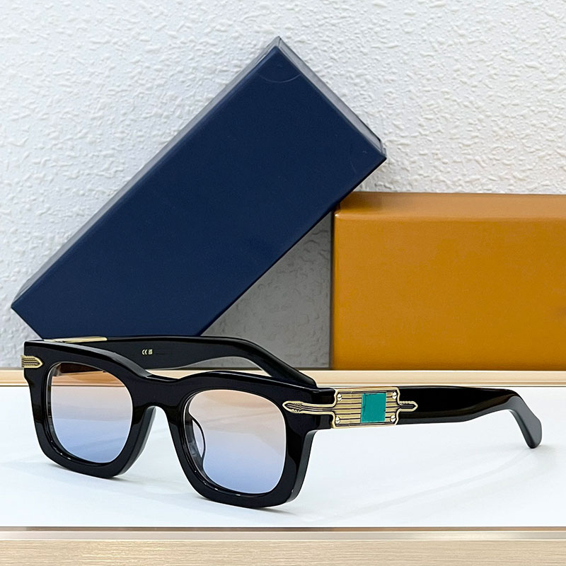 Luxury sunglasses designer Men women fashion new style 2529 acetate plate handmade glasses classic square frame outdoor sports protective sunglasses original box